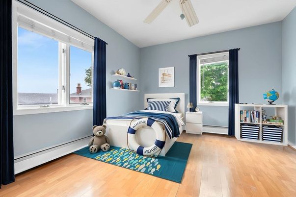 Bedroom, Interior, Water, Wood Texture Flooring