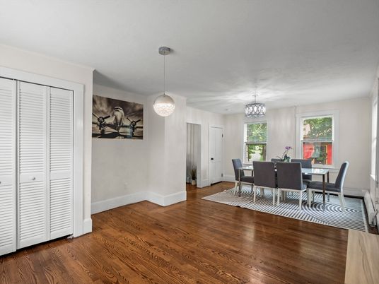 Chandelier, Dining room, Interior, Pendant Lights, Wood Texture Flooring