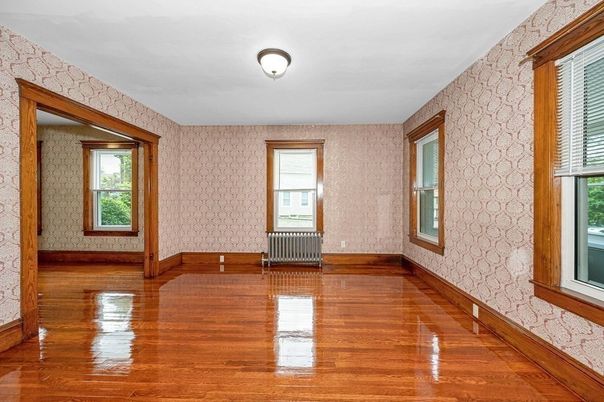 Empty room, Interior, Wood Texture Flooring