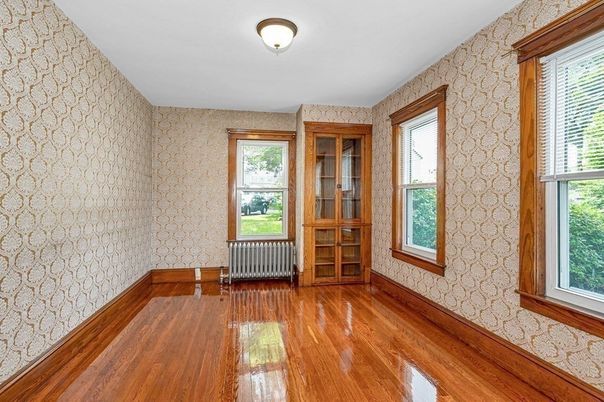 Empty room, Interior, Wood Texture Flooring