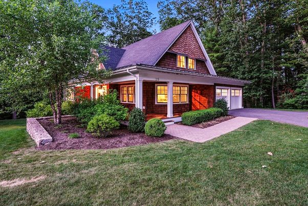 Attached, Exterior, Facade, Brick Facade, Tudor Revival