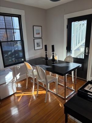 Dining room, Interior, Wood Texture Flooring