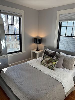 Bedroom, Interior, Water, Wood Texture Flooring
