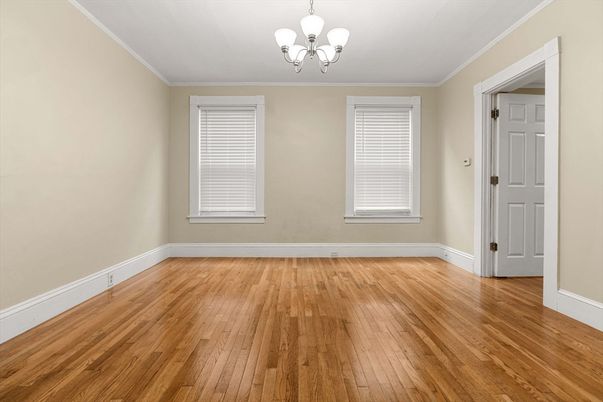Chandelier, Empty room, Interior, Wood Texture Flooring