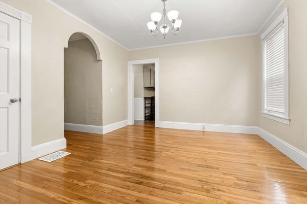Chandelier, Empty room, Interior, Wood Texture Flooring