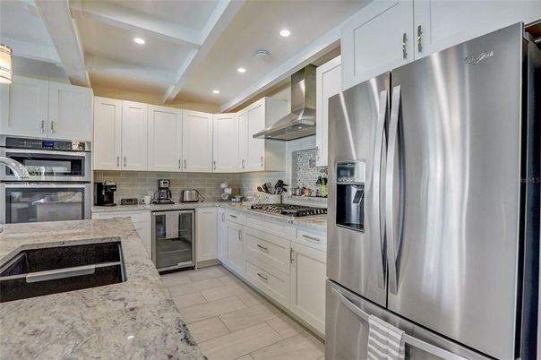 Interior, Kitchen, Recessed Lighting, Stainless Steel Appliances