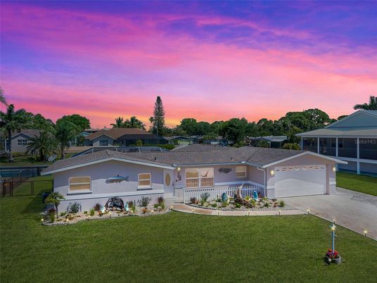 Attached, Backyard, Exterior, Facade, Ranch