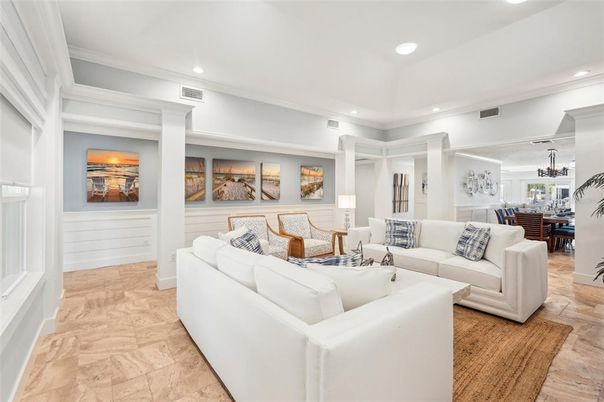 Dining room, Interior, Living room, Recessed Lighting