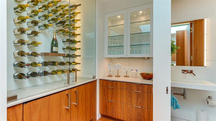 Interior, Wine Storage
