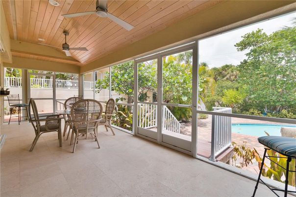 Dining room, Interior, Recessed Lighting, Sun Room, Wooden Ceilings