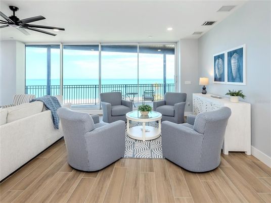 Interior, Living room, Recessed Lighting, Water, Wood Texture Flooring