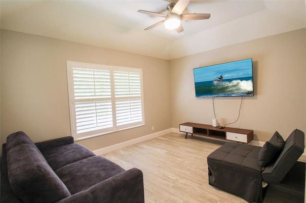 Interior, Wood Texture Flooring, Home Office