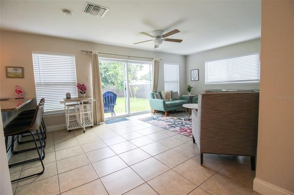 Interior, Living room, Dining room, Ceramic Tile
