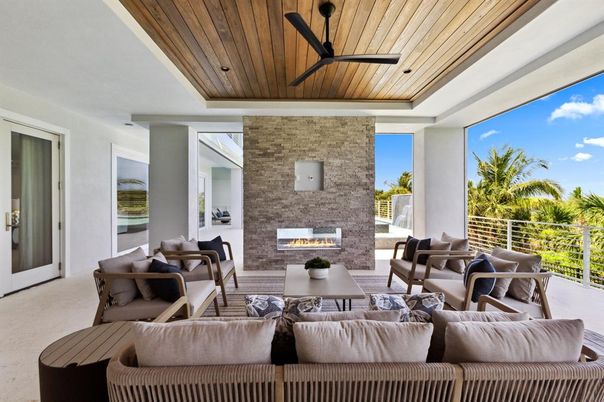 Fireplace, Interior, Living room, Stone Walls, Wooden Ceilings