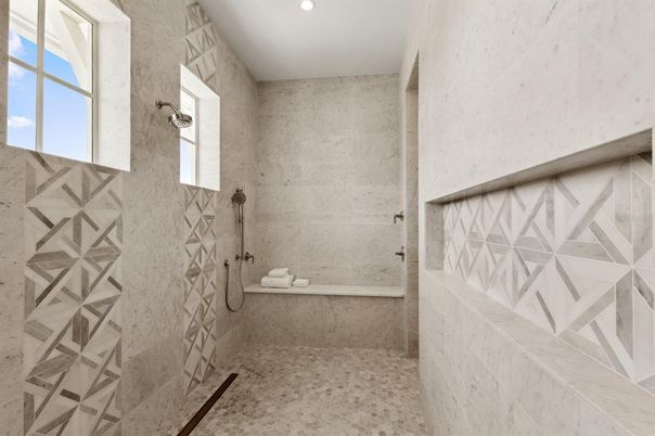 Bathroom, Interior, Recessed Lighting