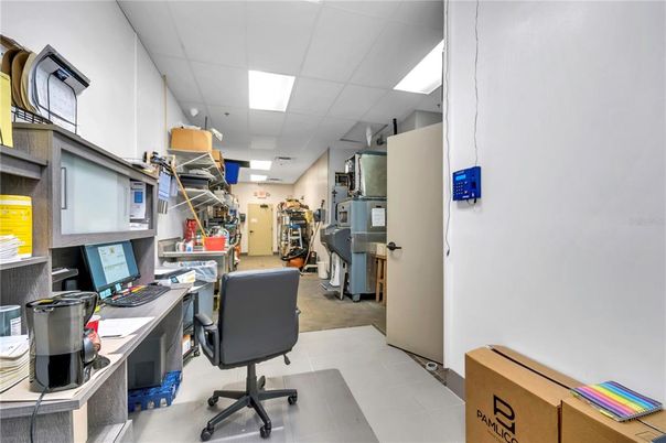 Home Office, Interior, Recessed Lighting