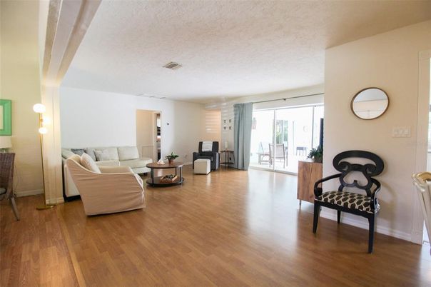 Interior, Wood Texture Flooring, Living room