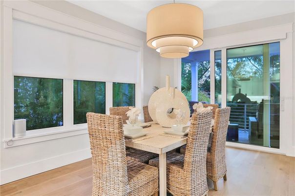 Dining room, Interior, Wood Texture Flooring