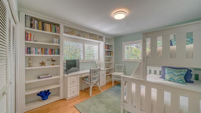 Home Office, Interior, Wood Texture Flooring