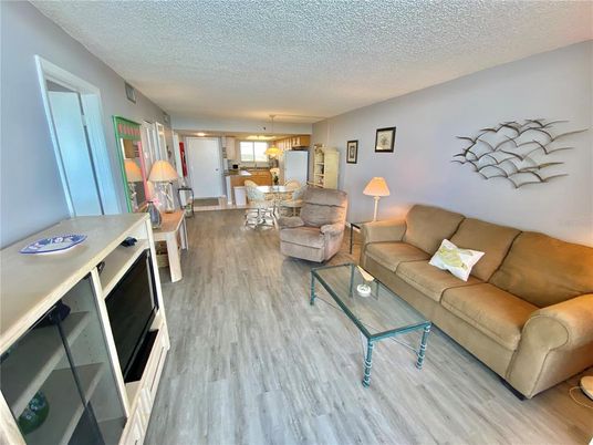 Dining room, Interior, Kitchen, Living room, Pendant Lights, Wood Texture Flooring