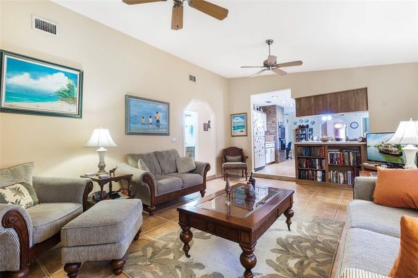 Interior, Kitchen, Living room