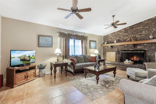 Fireplace, Interior, Living room, Stone Walls