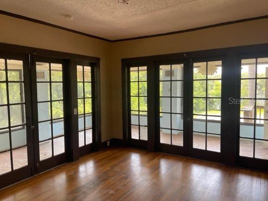 Empty room, Interior, Wood Texture Flooring