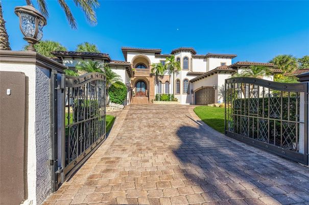 Attached, Backyard, Exterior, Facade, Mediterranean