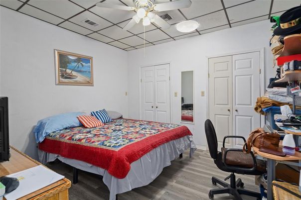 Bedroom, Home Office, Interior, Wood Texture Flooring