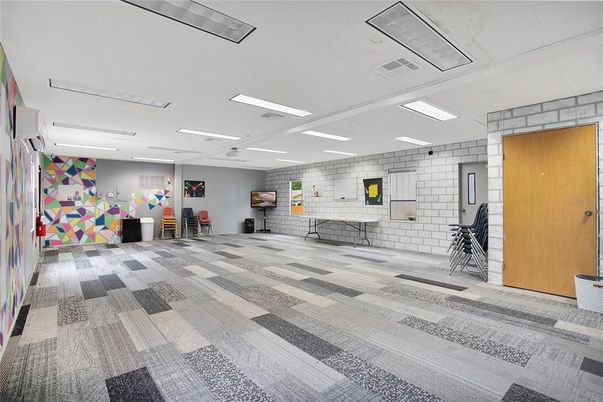 Interior, Recessed Lighting, Stone Walls