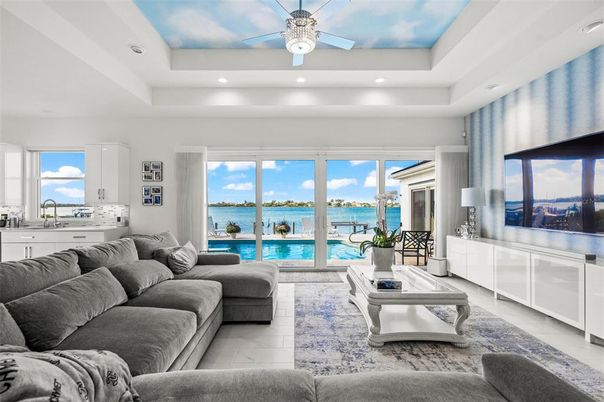 Interior, Living room, Recessed Lighting, Water