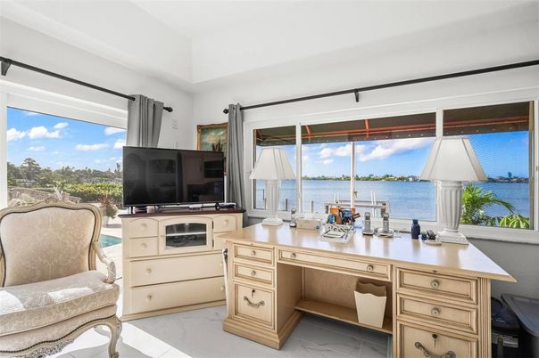 Home Office, Interior, Marble, Water
