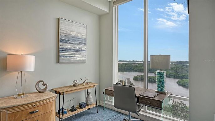 Home Office, Interior, Water
