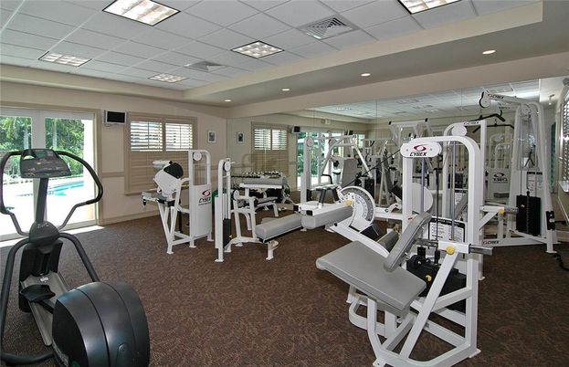 Fitness Equipment, Gym, Interior, Recessed Lighting