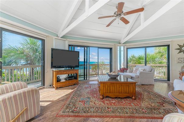 Interior, Living room, Sun Room, Wood Texture Flooring