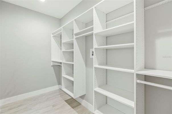 Interior, Recessed Lighting, Walk-in Closets, Wood Texture Flooring