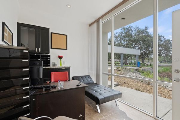 Home Office, Interior, Recessed Lighting