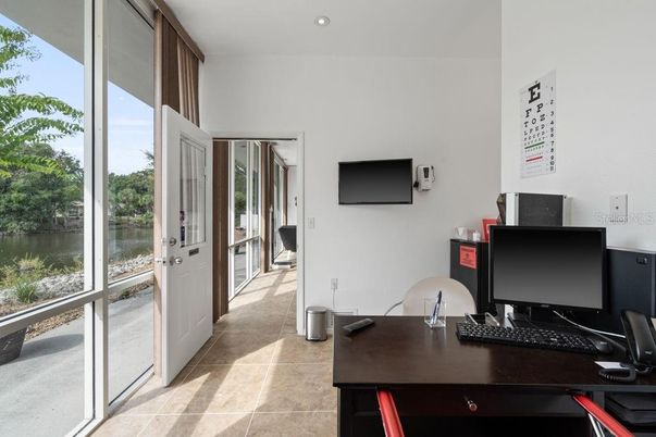 Home Office, Interior, Recessed Lighting