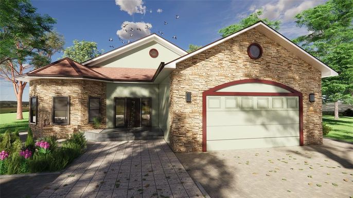 Attached, Exterior, Facade, Brick Facade, Brick Traditional
