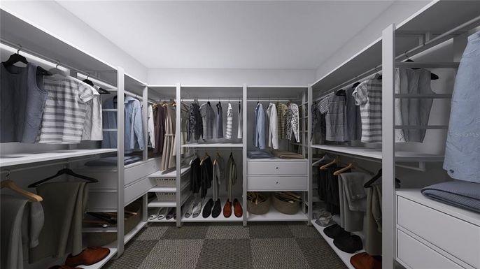 Interior, Walk-in Closets