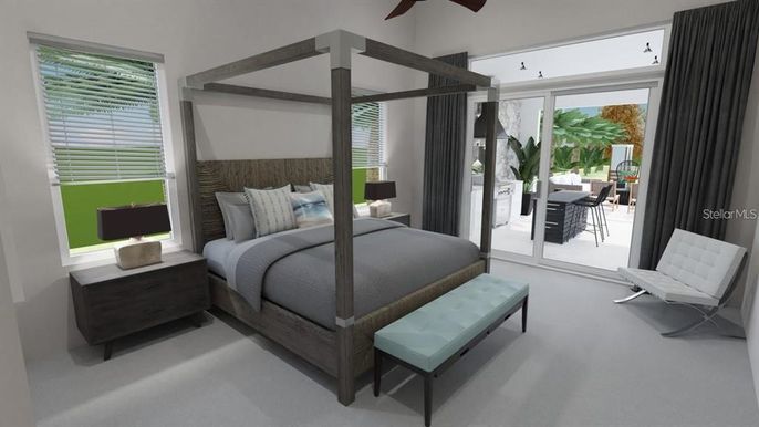 Bedroom, Interior