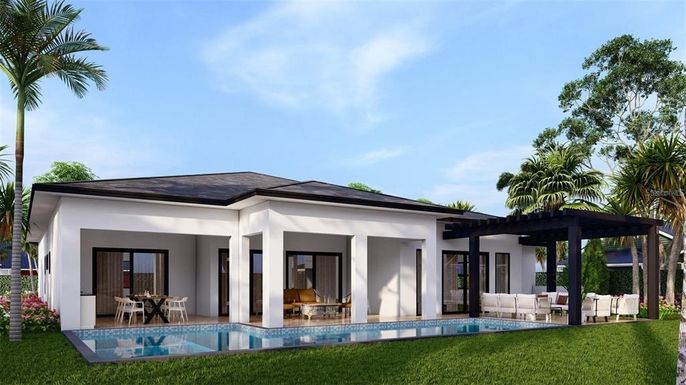 Backyard, Exterior, Pool