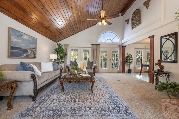 Interior, Living room, Wooden Ceilings