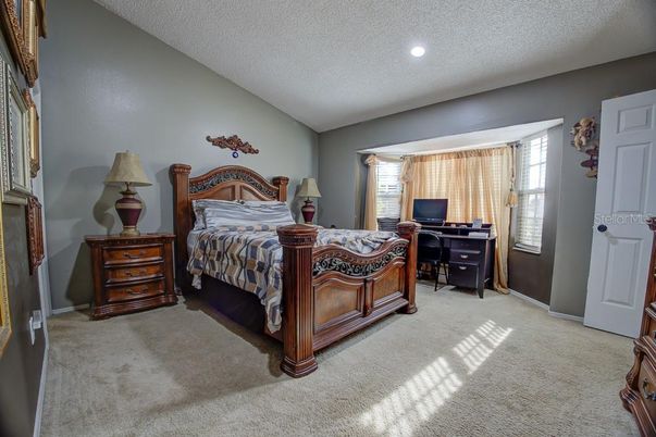 Bedroom, Home Office, Interior, Recessed Lighting