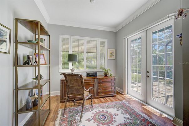 Home Office, Interior, Wood Texture Flooring