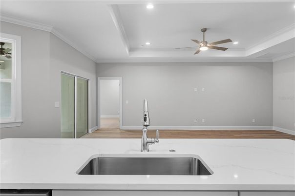 Interior, Recessed Lighting, Wood Texture Flooring