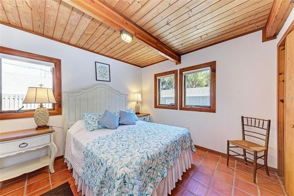 Bedroom, Interior, Wooden Beams, Wooden Ceilings