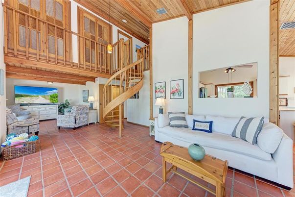 Interior, Living room, Wooden Beams, Wooden Ceilings