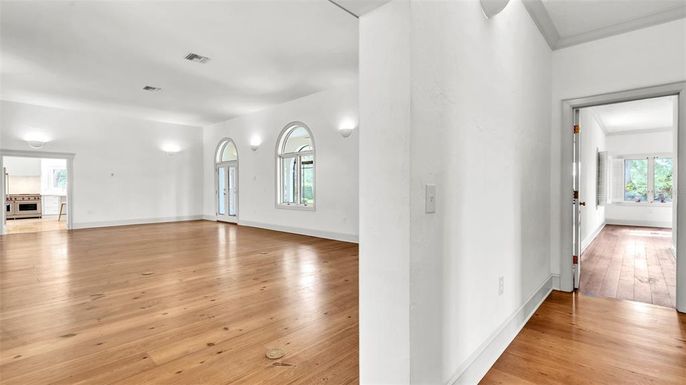 Empty room, Interior, Wood Texture Flooring