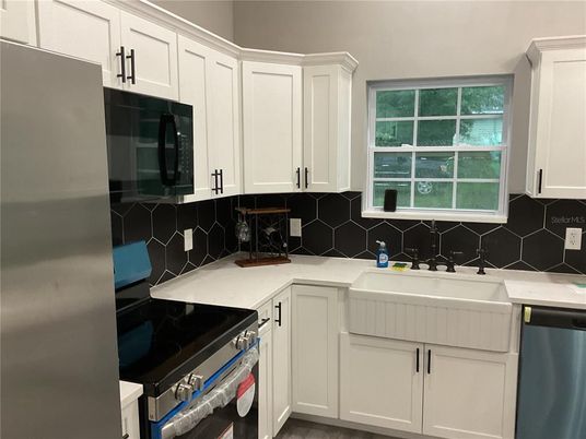 Interior, Kitchen, Stainless Steel Appliances